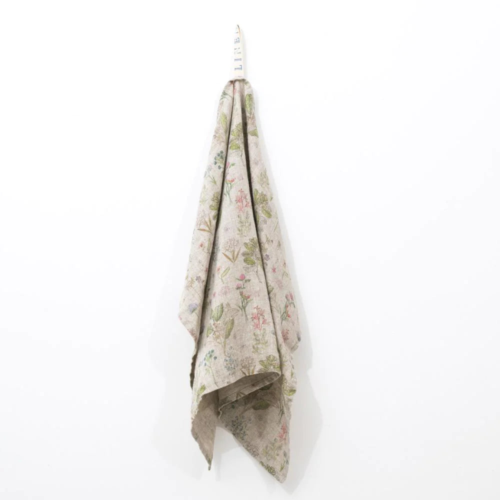 Linen Kitchen Towel Botany