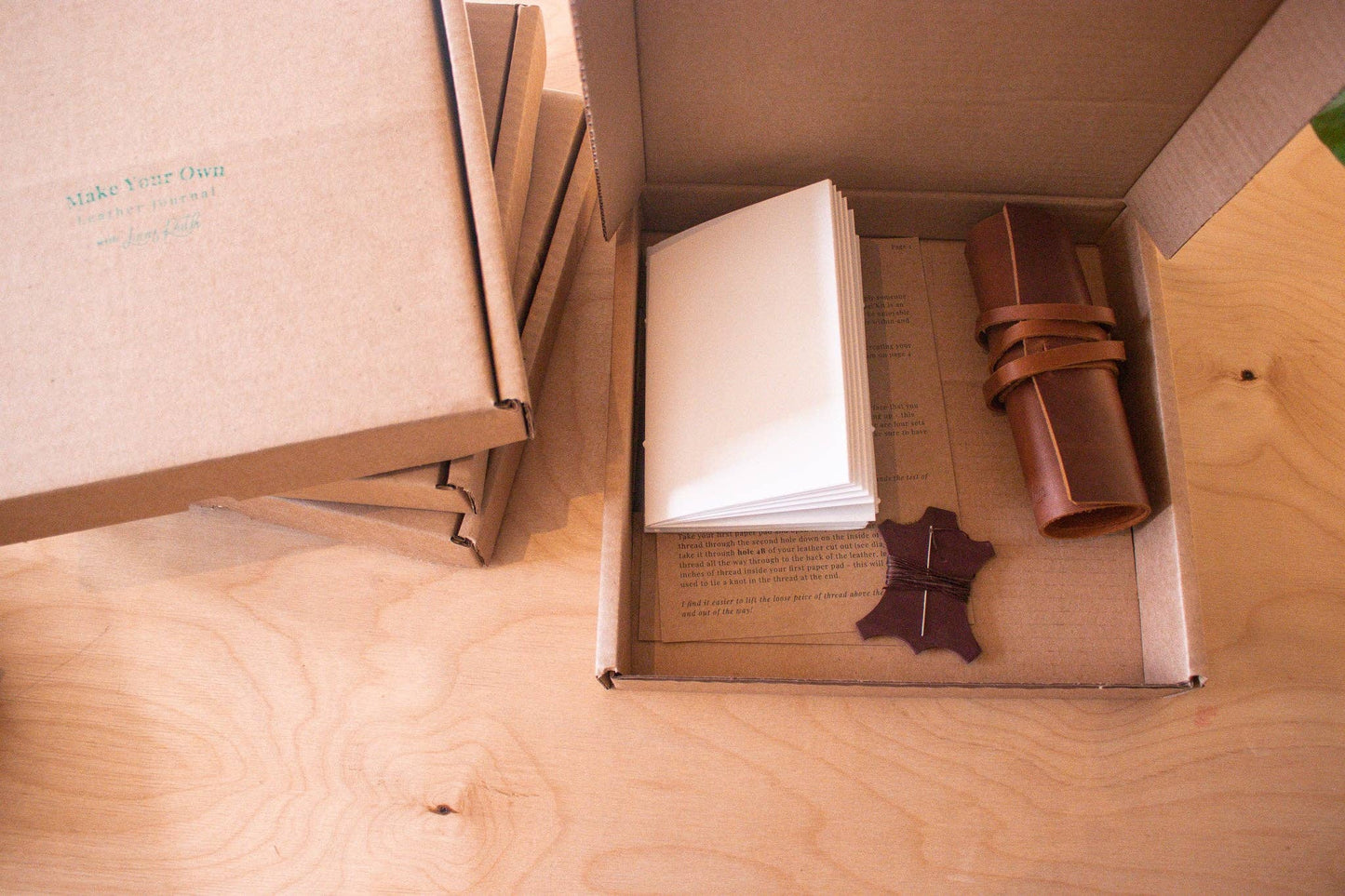 DIY Leather Journal Kit