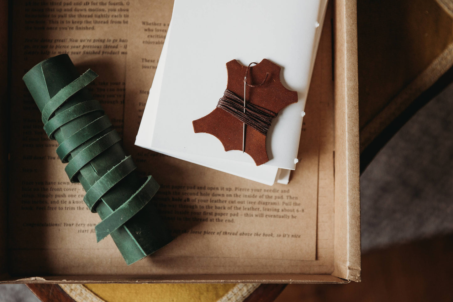 DIY Leather Journal Kit