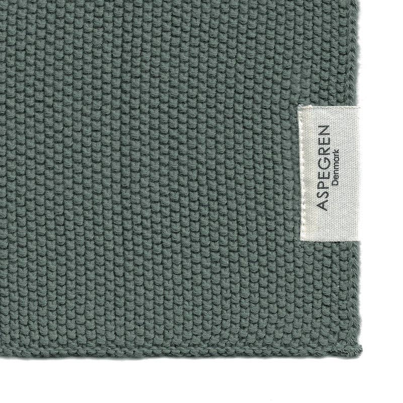 Dishcloths - 100% Organic Cotton - Set of 2 - Knitted: 6 sets of two / 26x26 cm