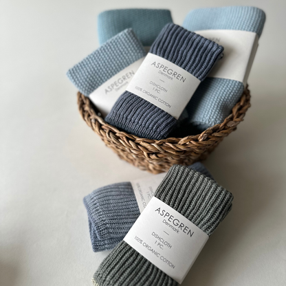 Kitchen Towel - Solid - Skyblue: 4 pcs. / 40x50 cm