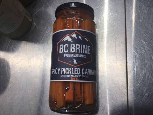 Spicy Pickled Carrots