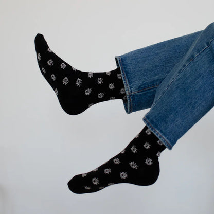 coffee lover print socks