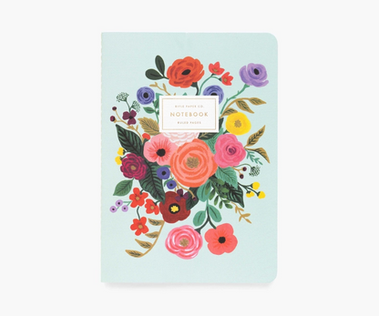 Stitched Notebook Set Garden Party