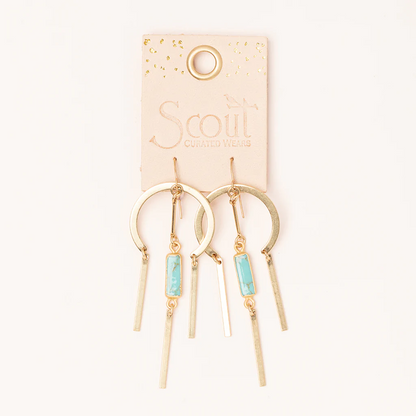 Dream Stone Turquoise & Gold