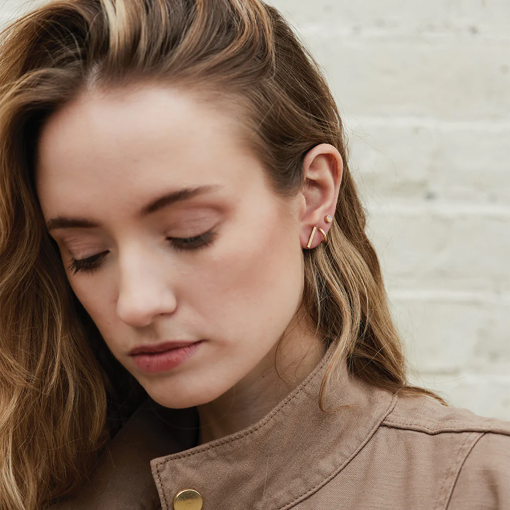 Scarlett Stud Trio Gold
